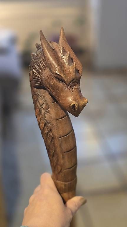 Articoli in legno: Holzstab Fantasy – Nuovo (secondo la descrizione) da Ettingen venduto da schnaegli1987 2