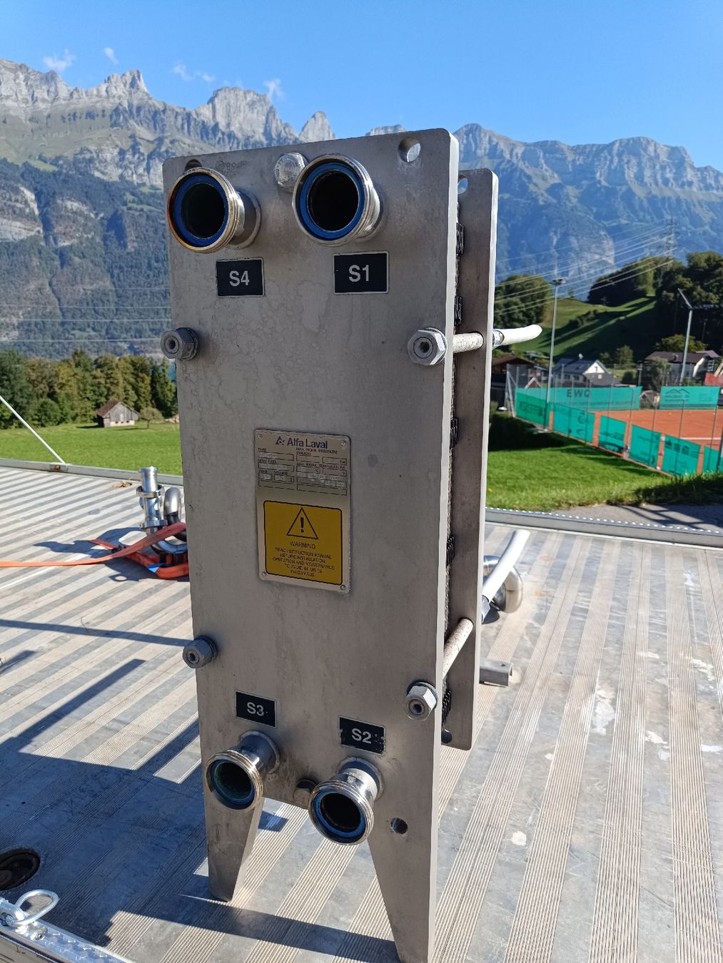 Accessori per l’allattamento: Alfa Laval Plattenkühler  – Usato da oberterzen venduto da mergim80