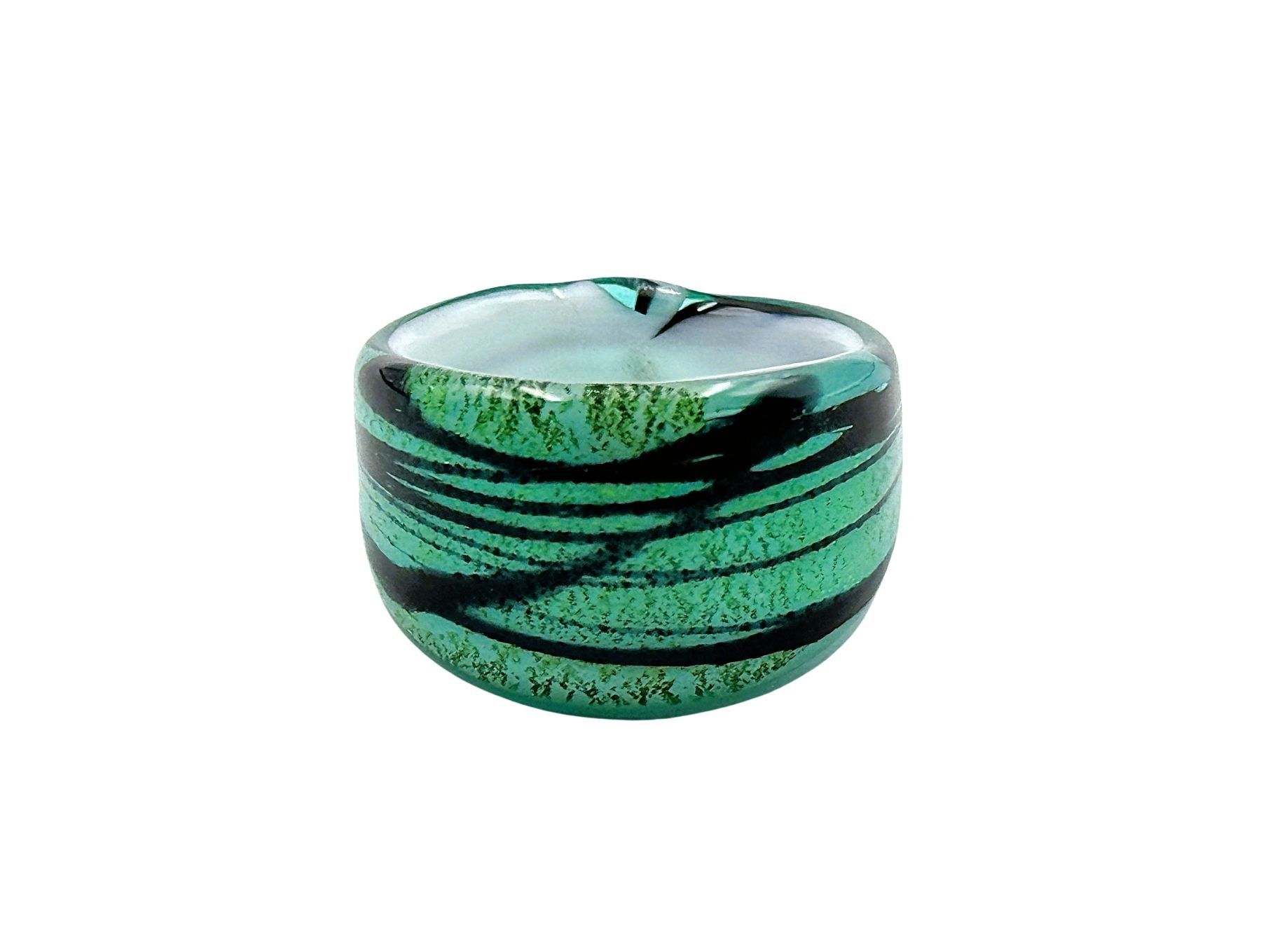 Murano Anelli: Ring Murano Glas G 55 Breite 14mm – Nuovo e nell'imballaggio originale da Oberkulm venduto da Murano-Schmuck