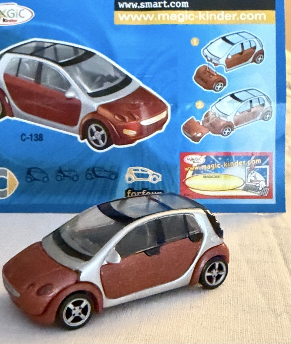 Statuette: Ü-Ei Smart Forfour C-138 Magic Kinder Überraschungsei Auto! – Nuovo (secondo la descrizione) da Unterkulm venduto da Onefrog 3