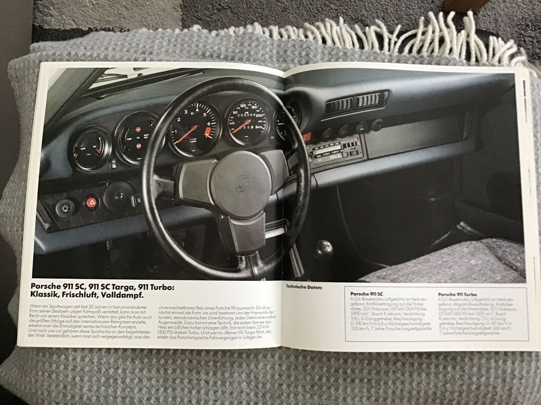 Porsche Documents: Porsche Programm Verkaufsprospekt ca. 1982 – D'occasion à Scherzingen par Starseller62 6