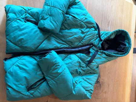 Steppjacke Multiblu grün Grösse 36 gebrauchter Zustand