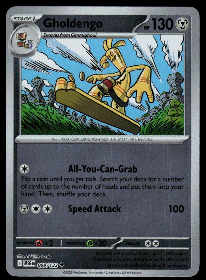 Pokémon Carte collezionabili: Pokemon Gholdengo 099/132 – Usato da Herisau venduto da Pokemon2025
