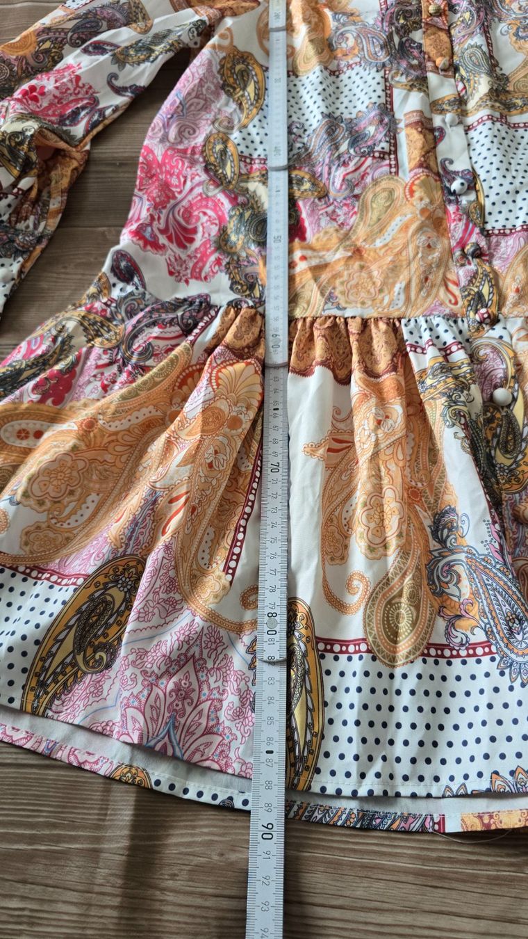 Vestiti: NEU Retro Patchwork Kleid - L - Paisley / 70s-Vibes – Nuovo (secondo la descrizione) da Thalwil venduto da FashionVault 4