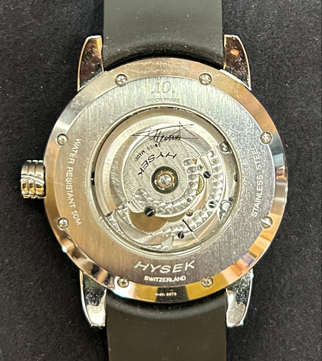Orologi: Hysek io 02 Moon Phase 2 – Usato da Châtillon FR venduto da xwillow 1