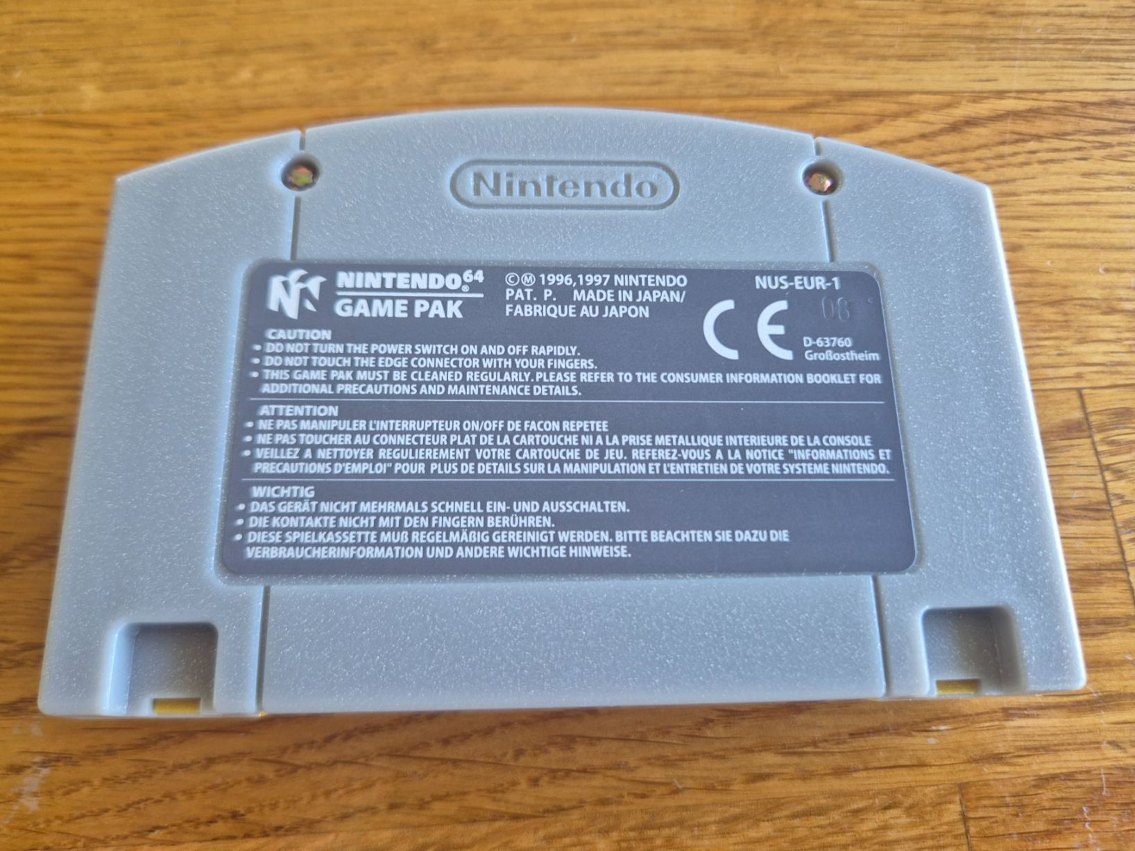 Nintendo Giochi: Nintendo 64 Pokémon Stadium 2 – Usato da Schenkon venduto da -Conker- 4