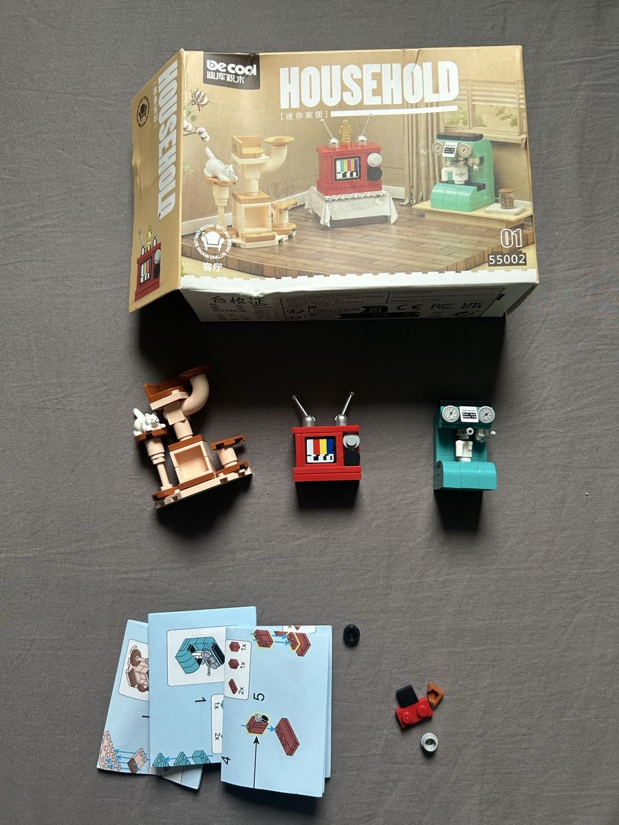 Kit di costruzioni: DeCool Mini-Bausteine "Household" – Usato da Bern venduto da mil_g69v
