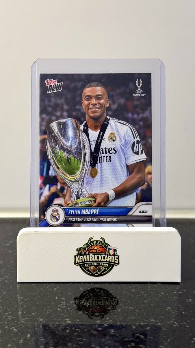 Topps Sammelbilder & Trading cards: Topps Now Kylian Mbappe Real Madrid Mbappe – Neu (gemäss Beschreibung) aus Basel von Kevinbuckcards