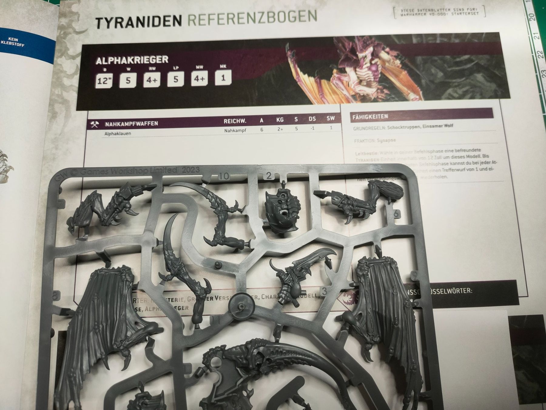 Kit di modellismo & Modellini statici: Warhammer 40k Alphakrieger der Tyraniden – Nuovo (secondo la descrizione) da Baden venduto da Araneus