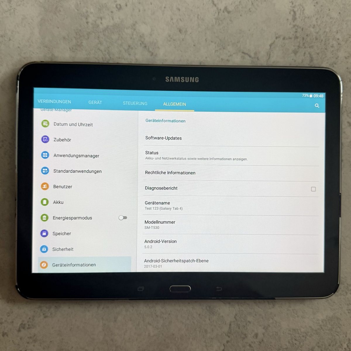 Samsung Tablet PC: Samsung Galaxy Tab 4 | Tablet | Computer | Getestet ✅ – Gebraucht aus Küblis von AlpinePro_GR 2