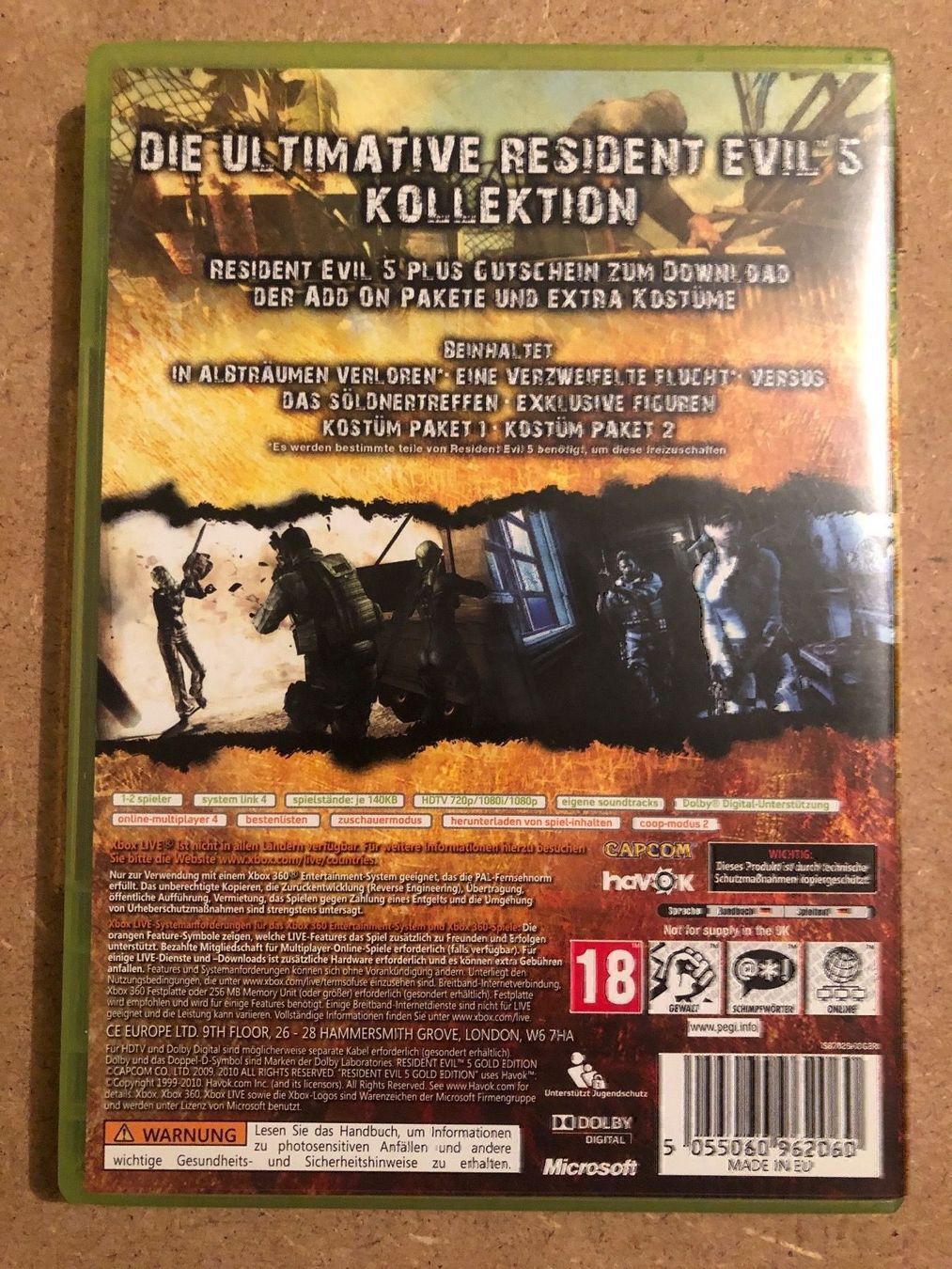 Giochi: Resident Evil 5 Gold Edition Xbox 360 – Usato da Kestenholz venduto da Mad18 1