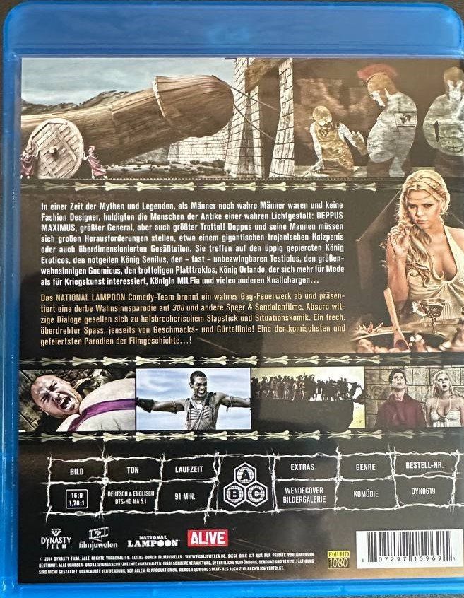 Tutti i DVDs: 300 Blu-ray Triologie - Top Zustand – Usato da Beringen venduto da Mantafisch1 5