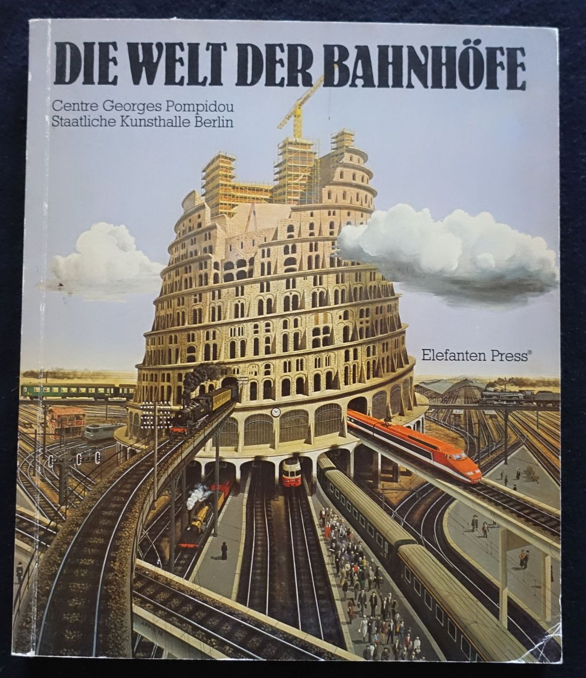Libri: Die Welt der Bahnhöfe. Jean Dethier. Centre Georges Pompidou – Usato da Gutenswil venduto da Optico