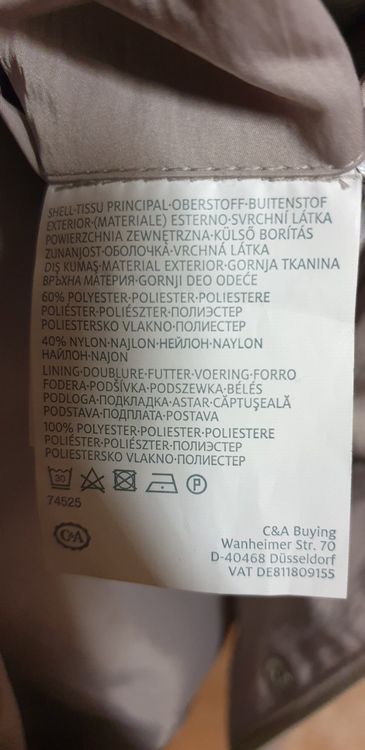 C&A Vestes: Jacke Übergangszeit Grösse 42 – D'occasion à Wildhaus par enzian66 3