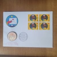 150 Jahre Post 1999 Münzbrief