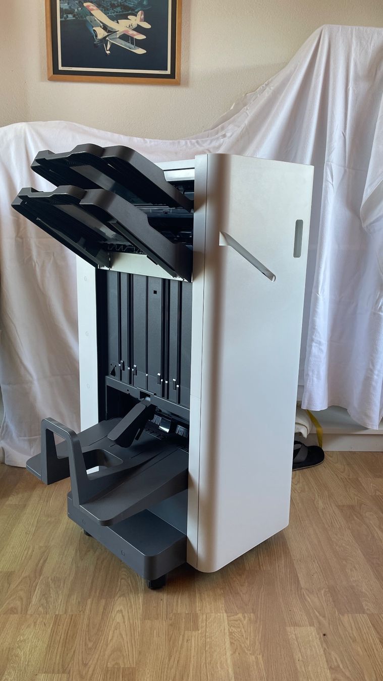 Hewlett Packard Stampanti: HP Laserjet mit Finisher, Enterprise Version – Usato da Allschwil venduto da wasescha01 1