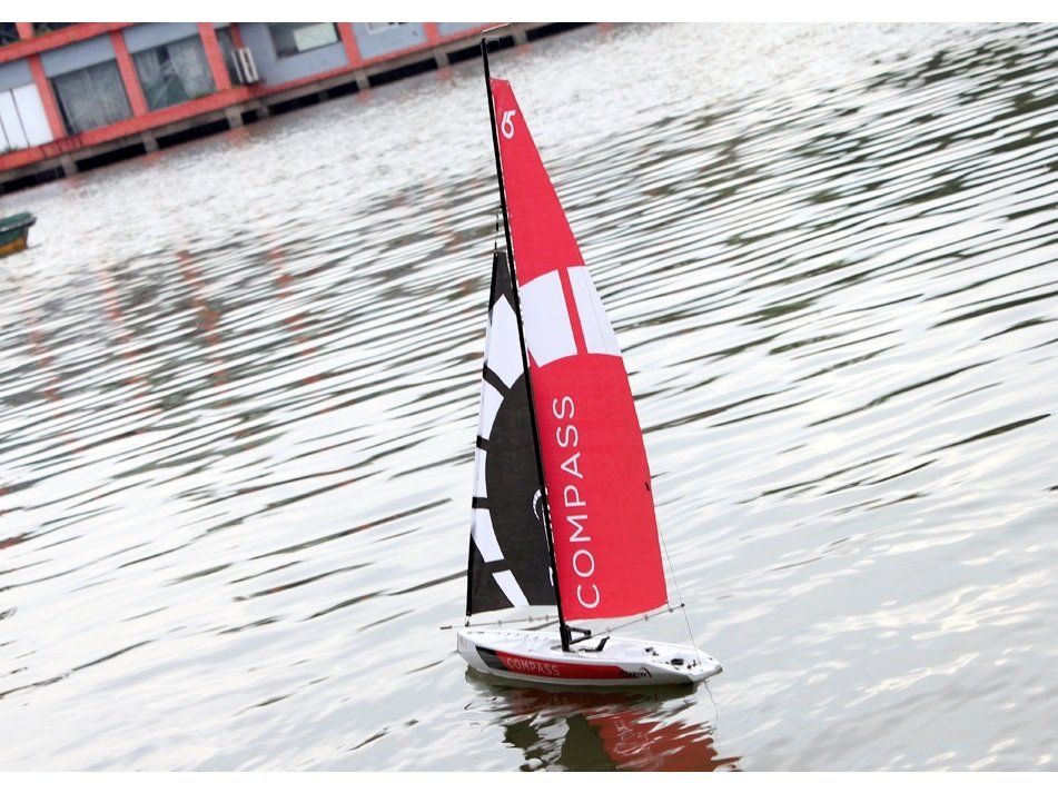 RC Modellbau: RC-Segelboot, Compass RG65, Länge 65cm, RTR-Set, Volantex – Neu und originalverpackt aus Entlebuch von Hebu 4
