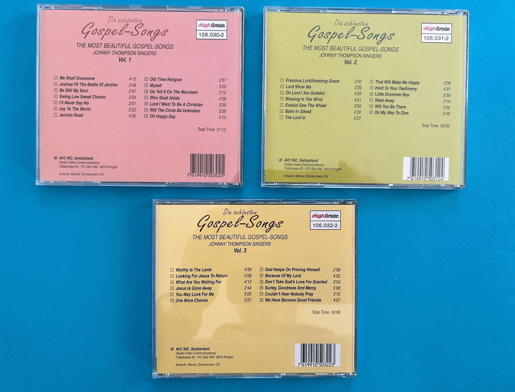 CD: SAMMLUNG GOSPEL-SONGS (3 CD) – Usato da Zürich venduto da Domus09 3