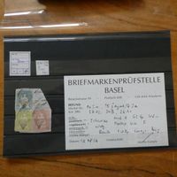STRUBEL 23A2 24B 26A1 auf Briefabsch. mit Befund EINWANDFREI