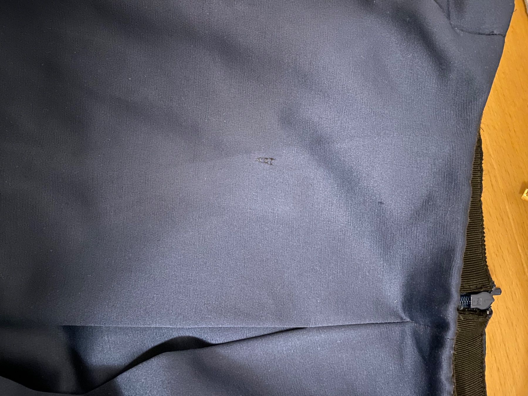 Max Mara Gonne: Blauer MaxMara Rock – Usato da Zürich venduto da happycastle 5