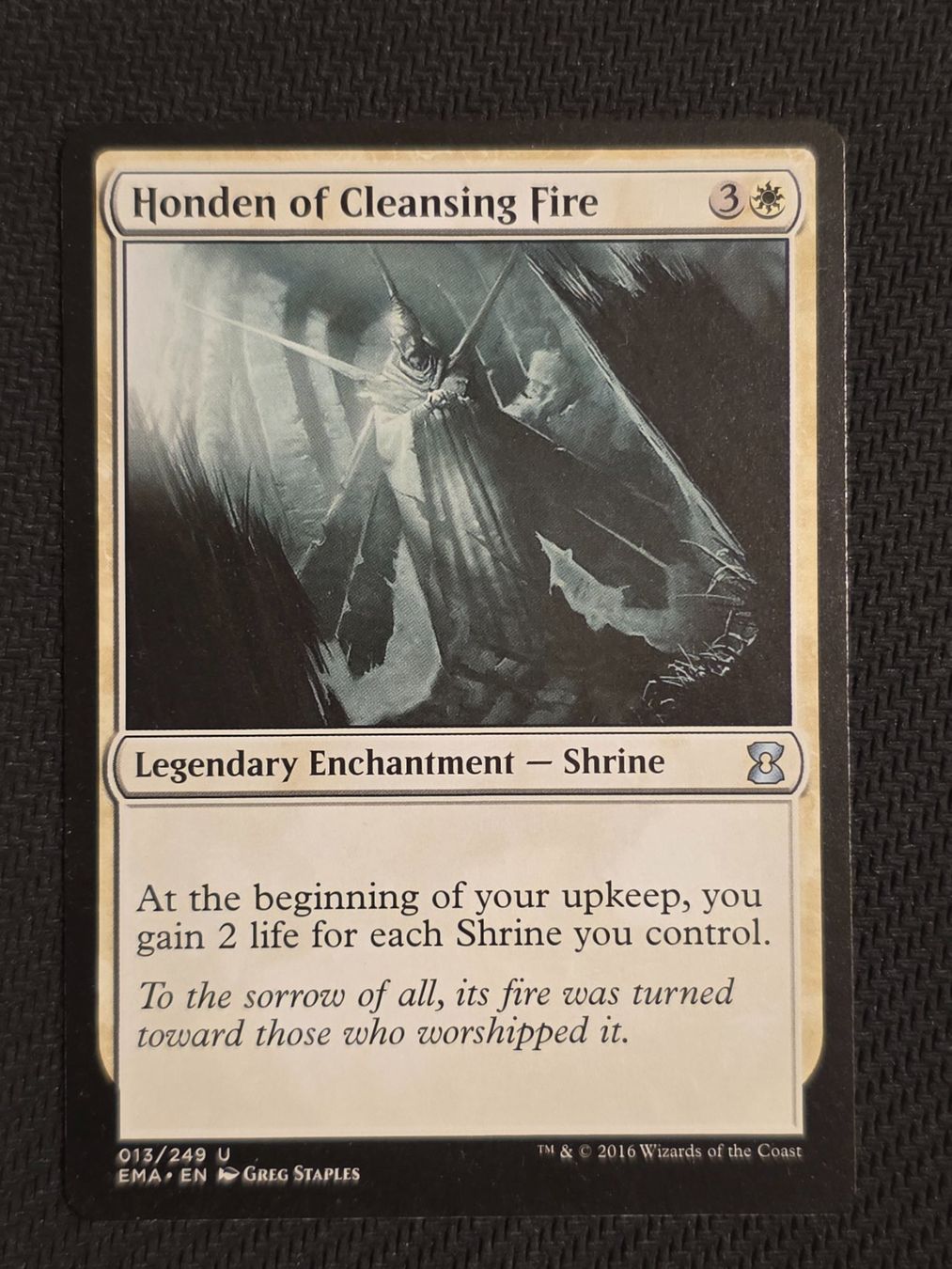 Magic The Gathering Sammelbilder & Trading cards: Honden of Cleansing Fire  -  MTG – Gebraucht aus Zürich von Semagets