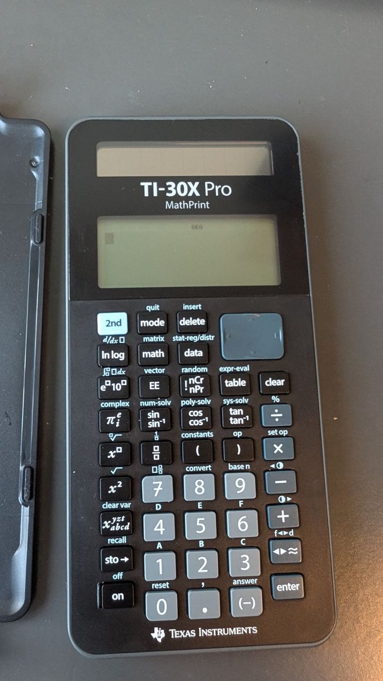 Texas Instruments Taschenrechner: Taschenrechner TI-30X Pro – Neu (gemäss Beschreibung) aus Winterthur von reb_sf9t 1