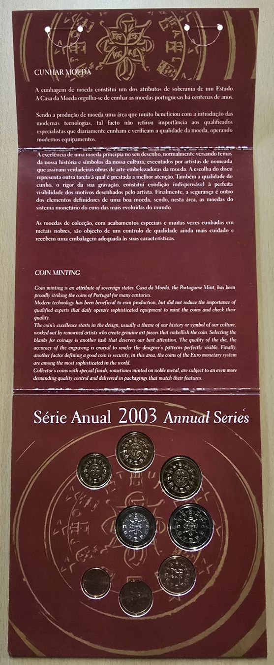 Alle Münzen: EURO set 2003, Portugal – Neu (gemäss Beschreibung) aus Zürich von VLcoins 3