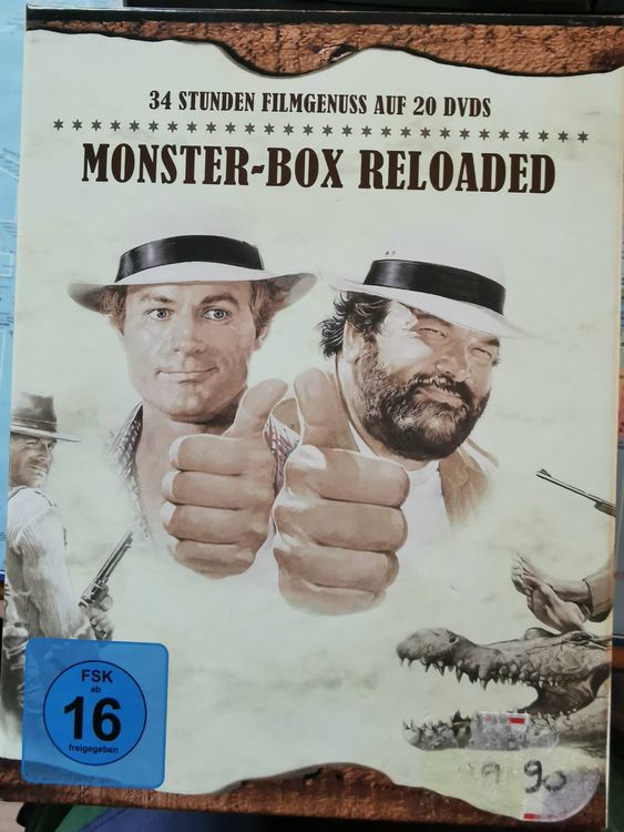 Bud Spencer Terence Hill Monster DVD Box 20 DVDs Acheter Sur Ricardo