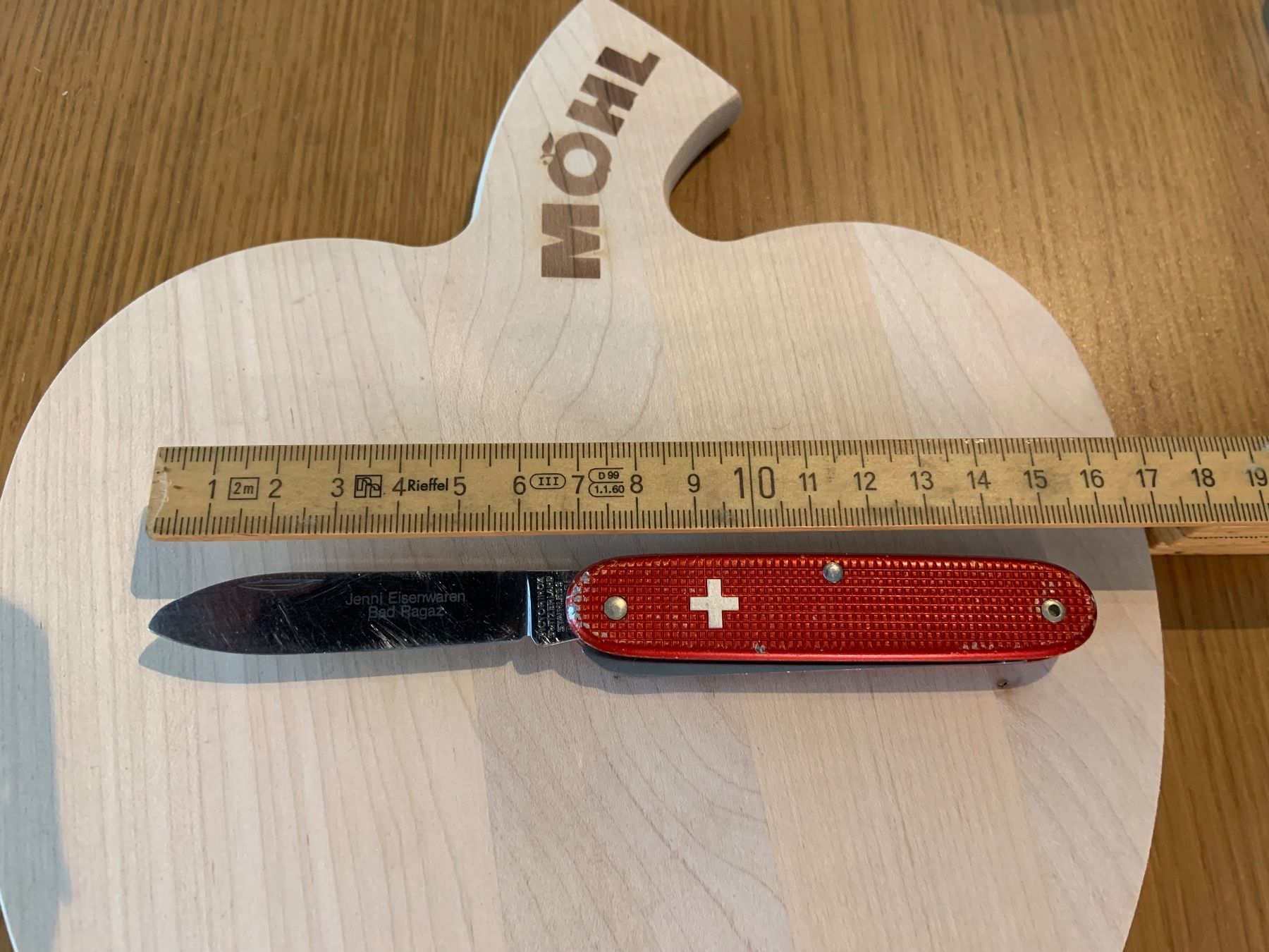 Victorinox Taschenmesser: Victorinox Old Cross Sackmesser – Gebraucht aus Zürich von BlackSpark 3