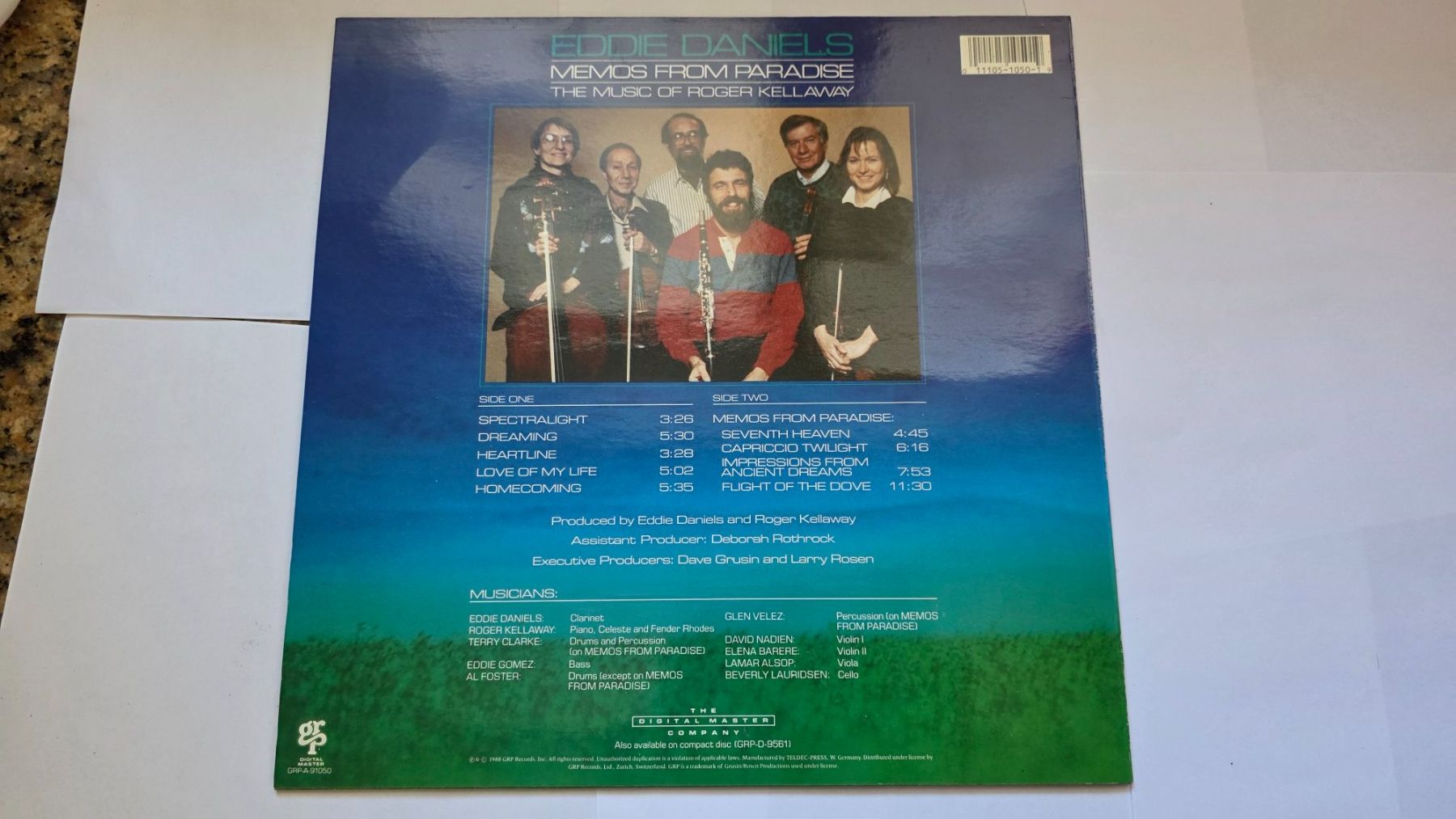 Dischi in vinile: LP  Memos from Paradise – Usato da dornach venduto da hundeliebe01 1