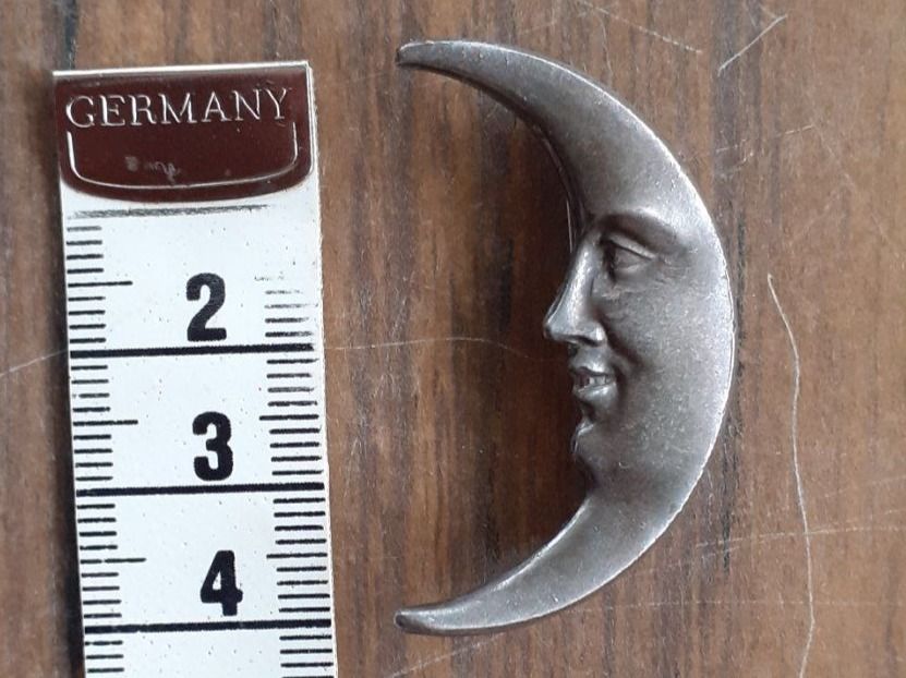 Spille & Fermagli: Brosche Mond antik – Usato da Mörschwil venduto da wunderkiste44 2