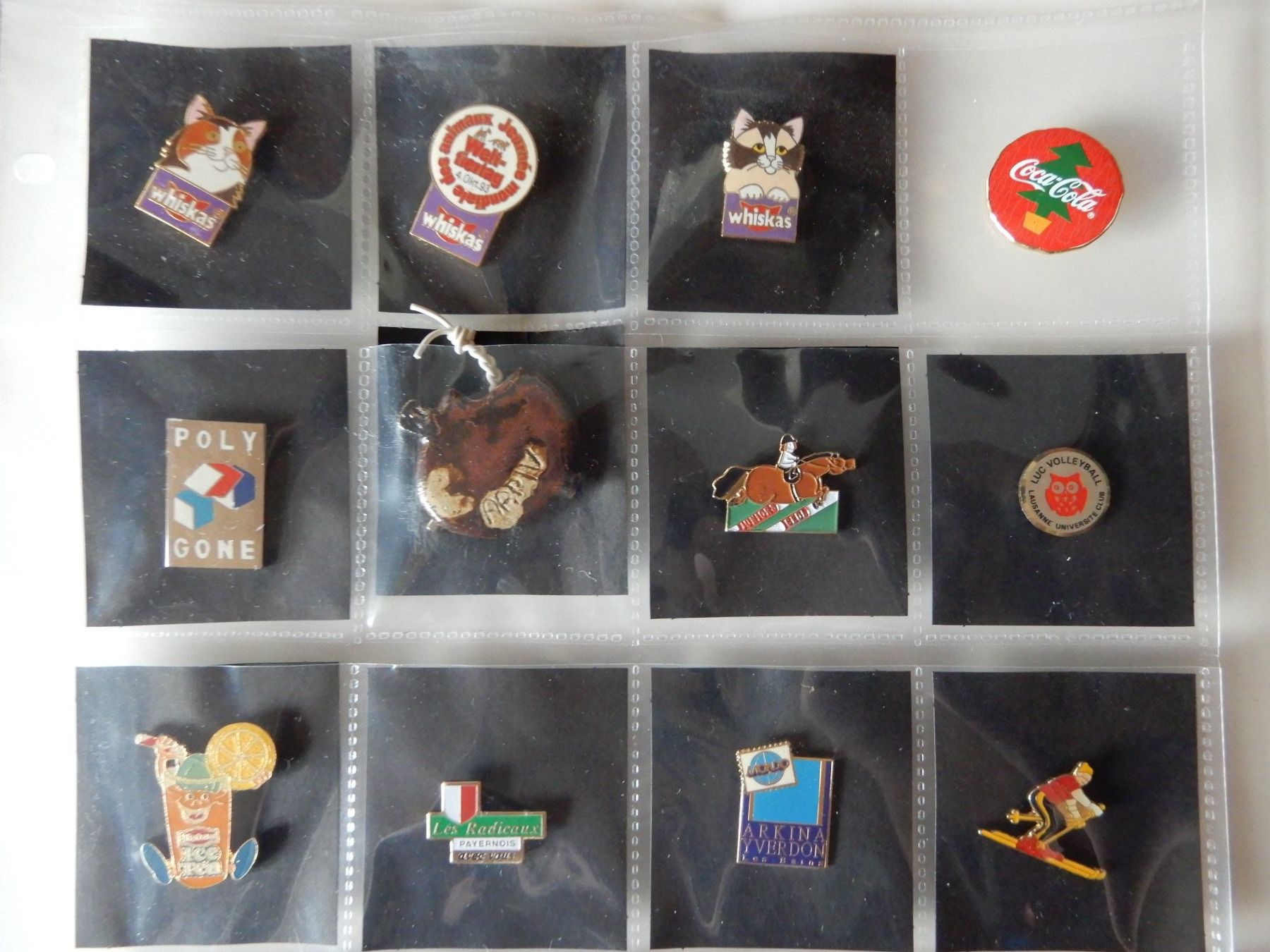 Plaquettes & Badges: Sammlung Pin's – D'occasion à Senèdes par Framboise52 1