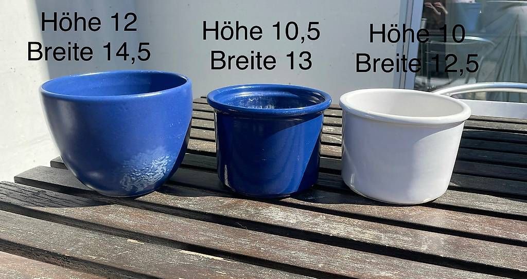 Pots de fleurs: Blumentöpfe – D'occasion à Jonschwil par relnheaz