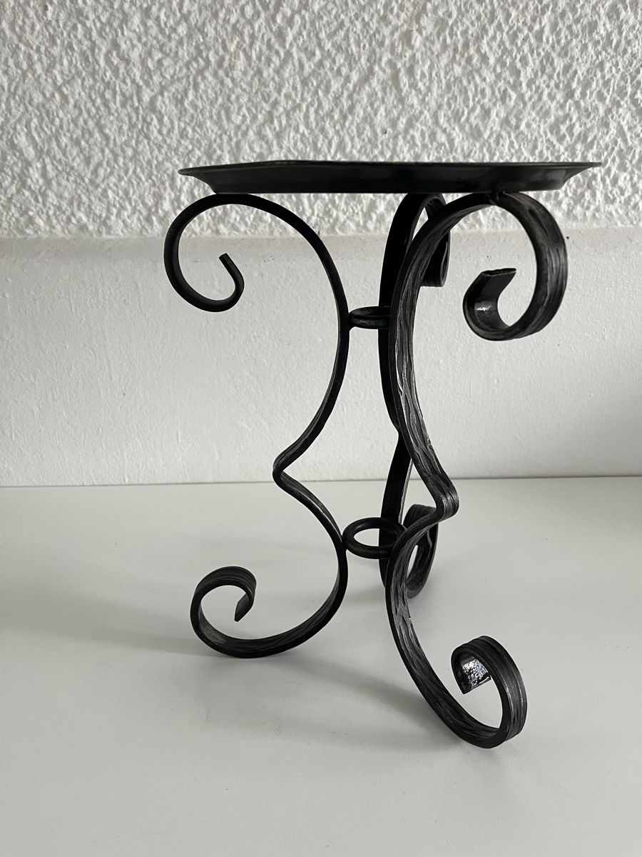 Sonstiges für Haushalt & Wohnen: Blumentopf-Ständer / Untersetzer aus Schmiedeeisen – Gebraucht aus Wetzikon ZH von seli03 4