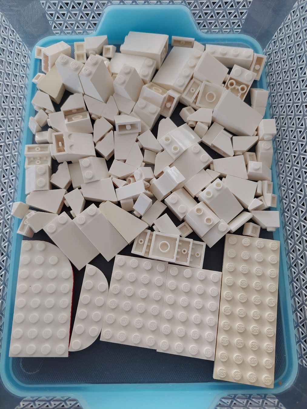 Lego Giocattoli: Weisse Platten , div.weisse Steine – Usato da Zetzwil venduto da sti_x9xf 3