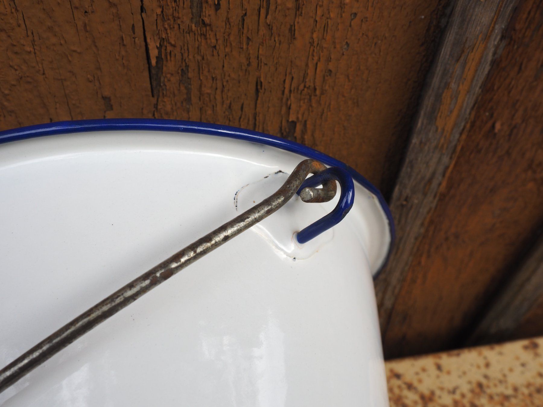 Altro per la casa: Emaille Kübel / Eimer mit Deckel – Usato da Schänis venduto da Wewu 6