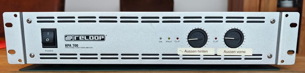Reloop RPA-700 Endstufe, leicht defekt, gebraucht (Gebraucht) in ...