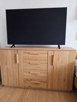 Kommode  – Wildeiche teilmassiv, 150 cm, 2 Türen & 4 Sch