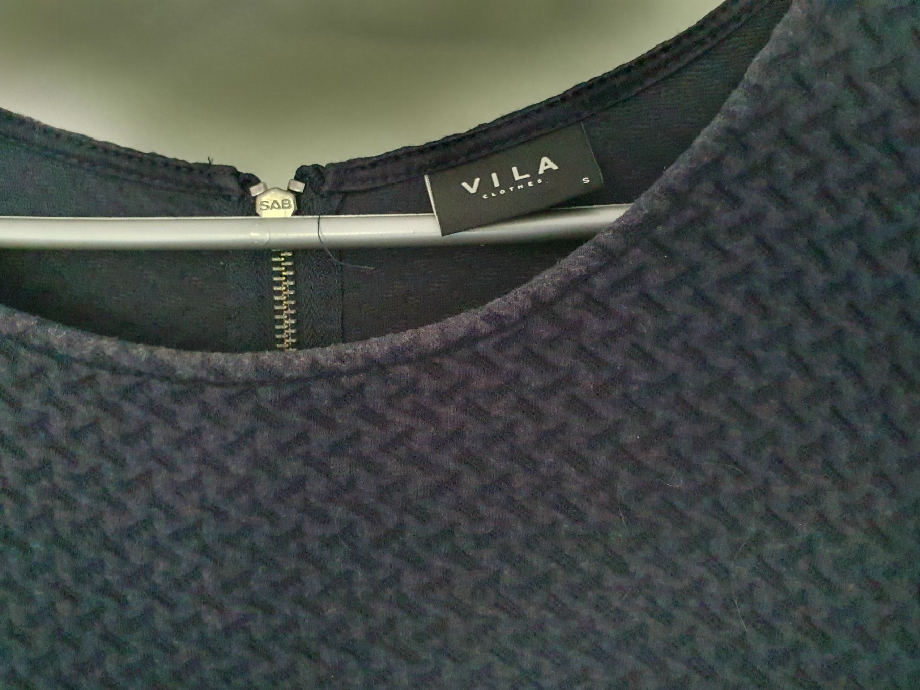 Vila Vestiti: Vila Kleid Gr. S, dunkelblau – Nuovo (secondo la descrizione) da Heinrichswil venduto da sabi2809 3