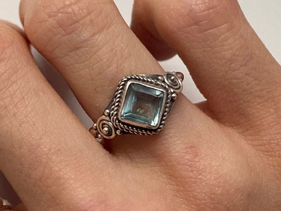 Anelli: Silber 925 Topaz Ring – Nuovo (secondo la descrizione) da Givisiez venduto da dor_xb9k