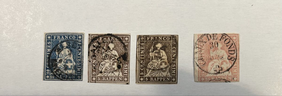Tutti i francobolli: 3 Strubel +1 gratis – Usato da Bern venduto da mon_622y