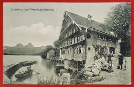 Treibhaus am Vierwaldstättersee 1912 - belebt