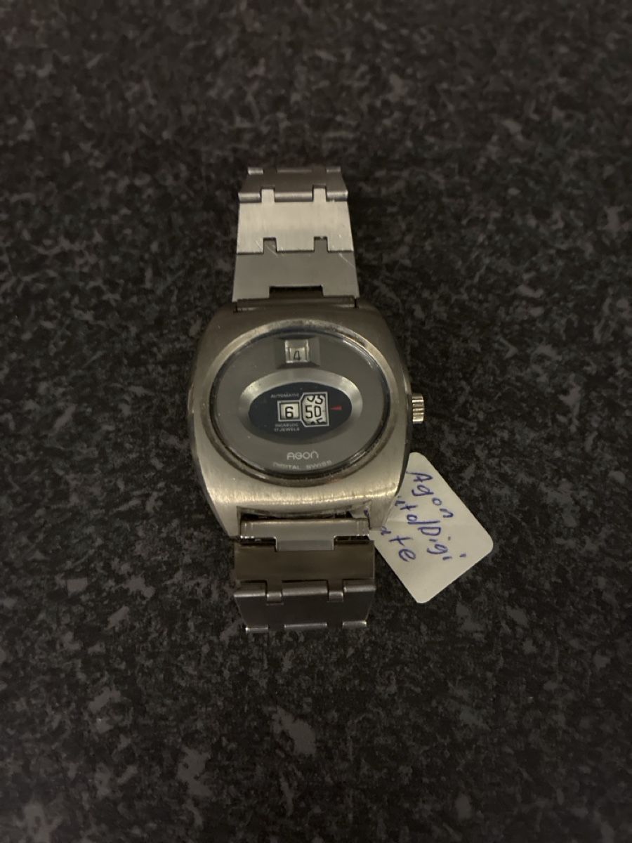 Orologi: Agon Automatic Digital Date Uhr Herren Vintage – Usato da Chur venduto da jasi18