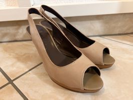 Leather Shoes - Made in Italy - size 39