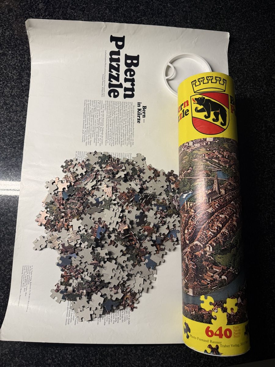 Puzzle: Bern Puzzle, 640 Teile, Vintage – Usato da Steffisburg venduto da Copy22 1
