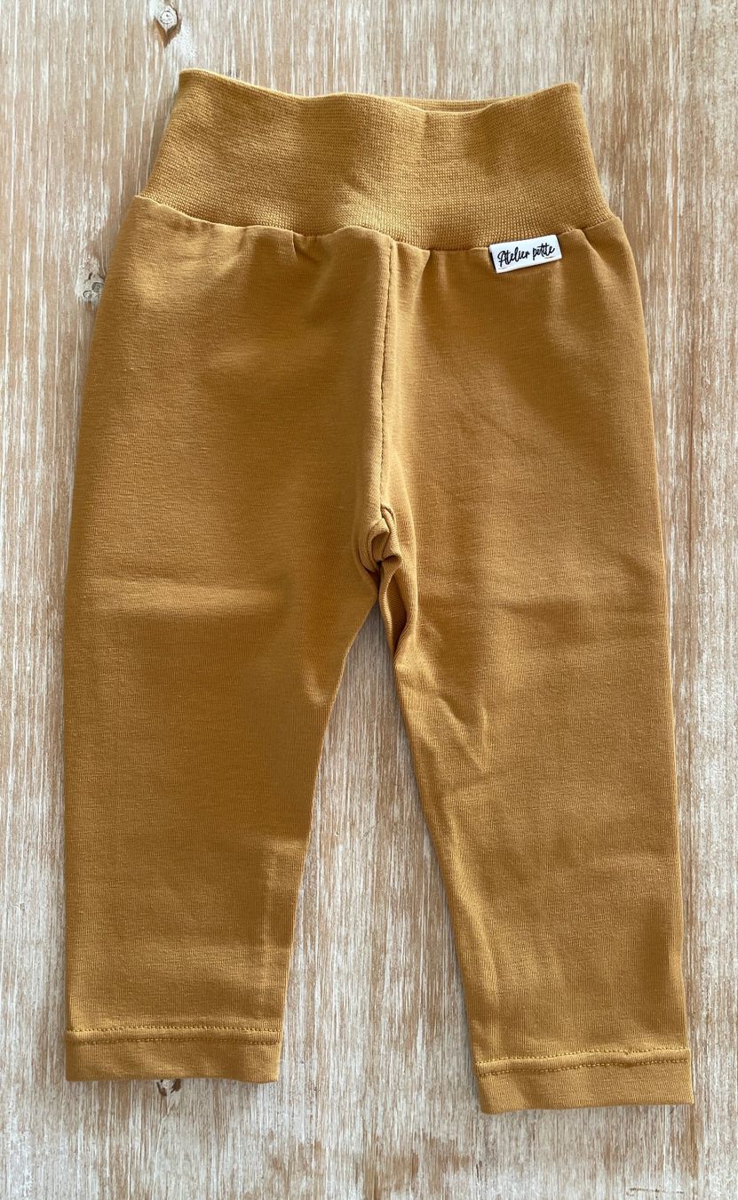 Calze & Collant: Leggins senfgelb, Grösse 80 – Nuovo (secondo la descrizione) da Burgdorf venduto da Crown.