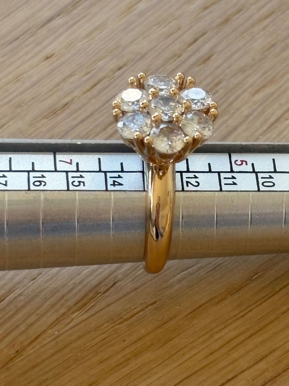 Ringe: Luxus Elegante Gr: 16/6 Ring Gold Farbe – Neu (gemäss Beschreibung) aus Biel-Bienne von Roserosse13 7