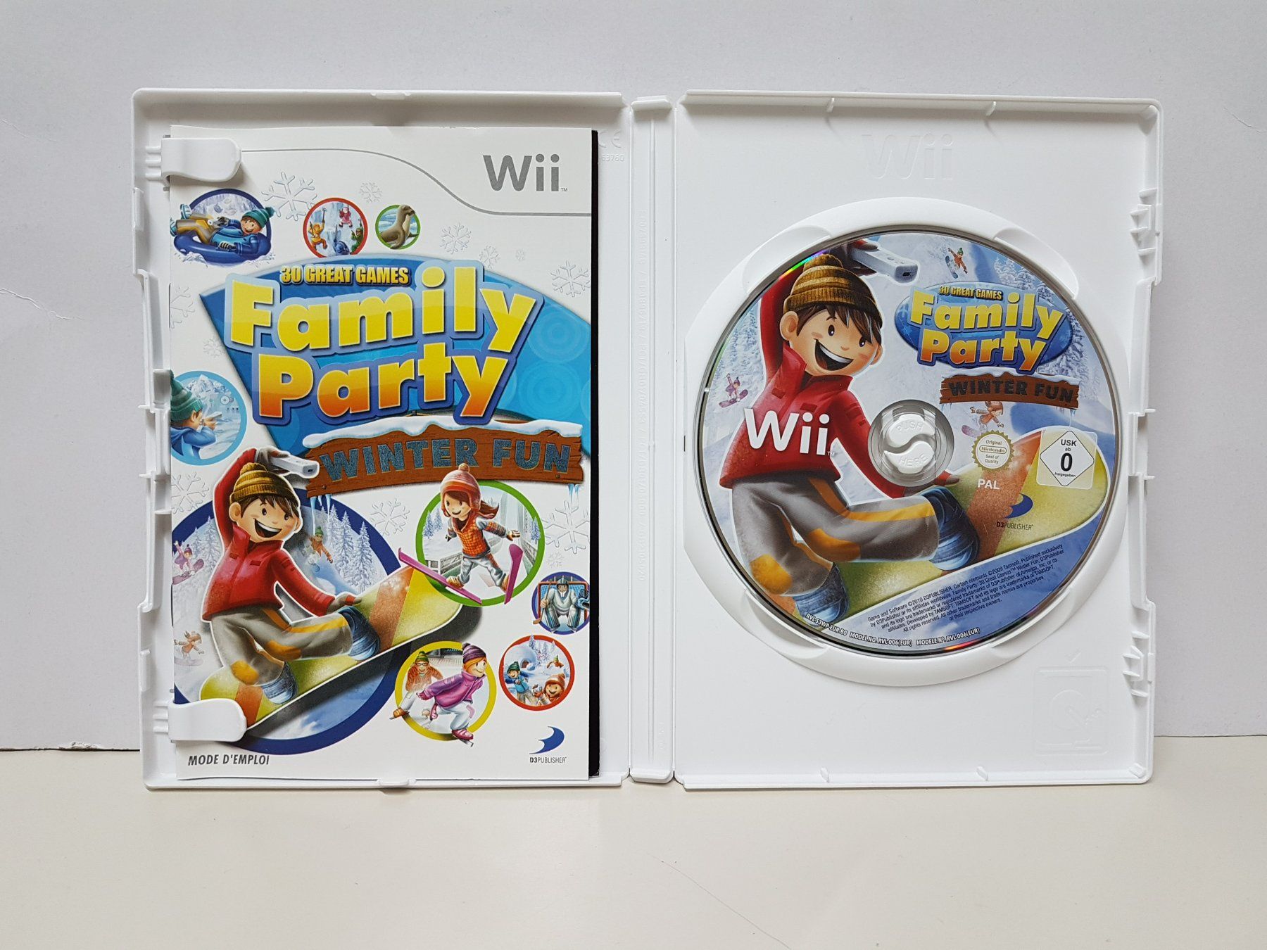 Nintendo Giochi: Wii Family Party Winter Fun – Usato da Schüpfheim venduto da Game-Paradis