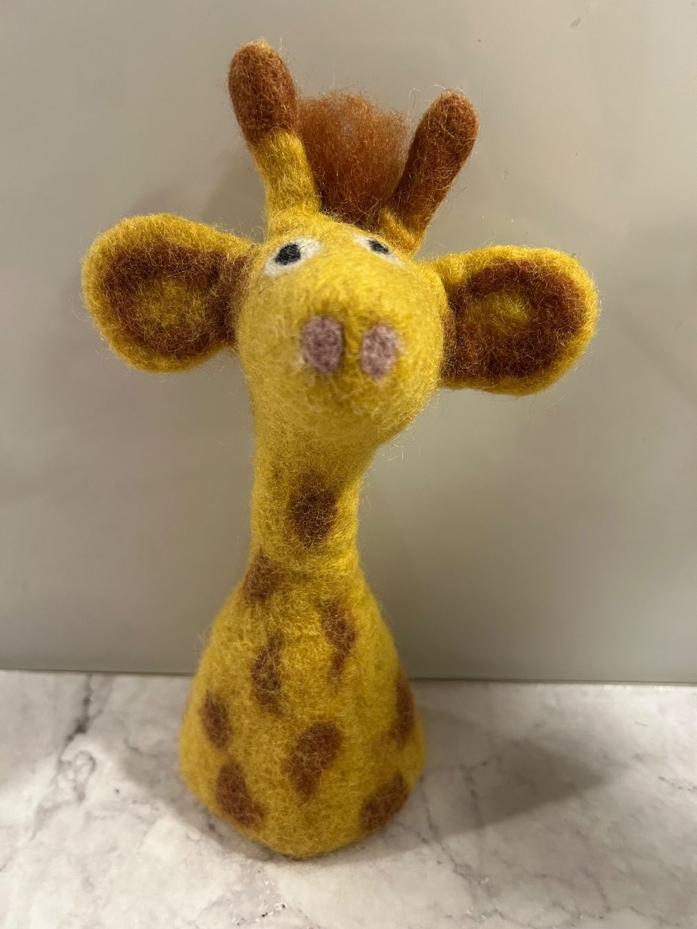 Statuette: Filztier Giraffe Filz Tier – Usato da Basel venduto da toy_t8bb