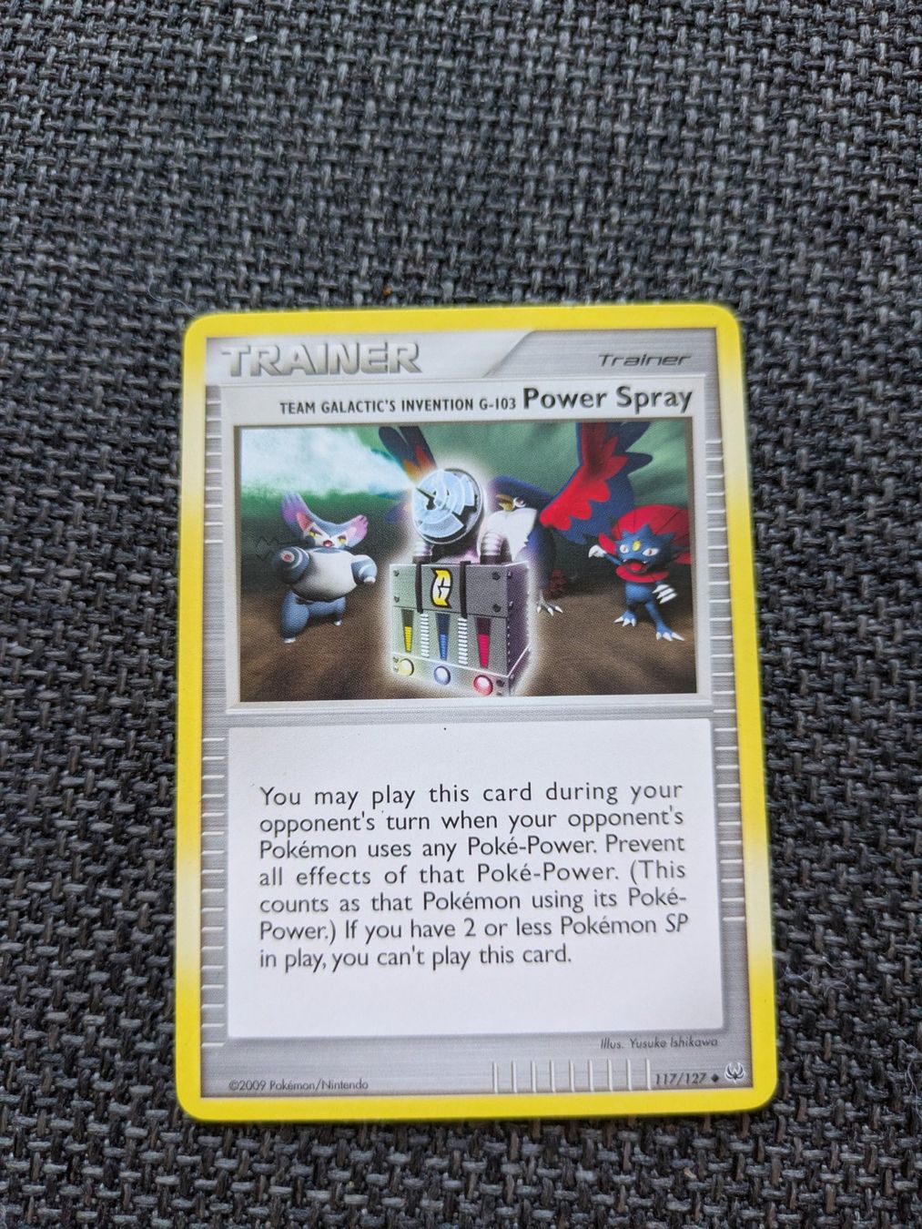 Pokémon Carte collezionabili: POWER SPRAY, PLATINUM, PL117, UNC, 2009, ENG, GD – Usato da Losone venduto da AlpineLayer